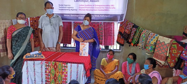 The National Handloom Day is observed by the Artisans of Gorchiga Traditional Handloom Cluster