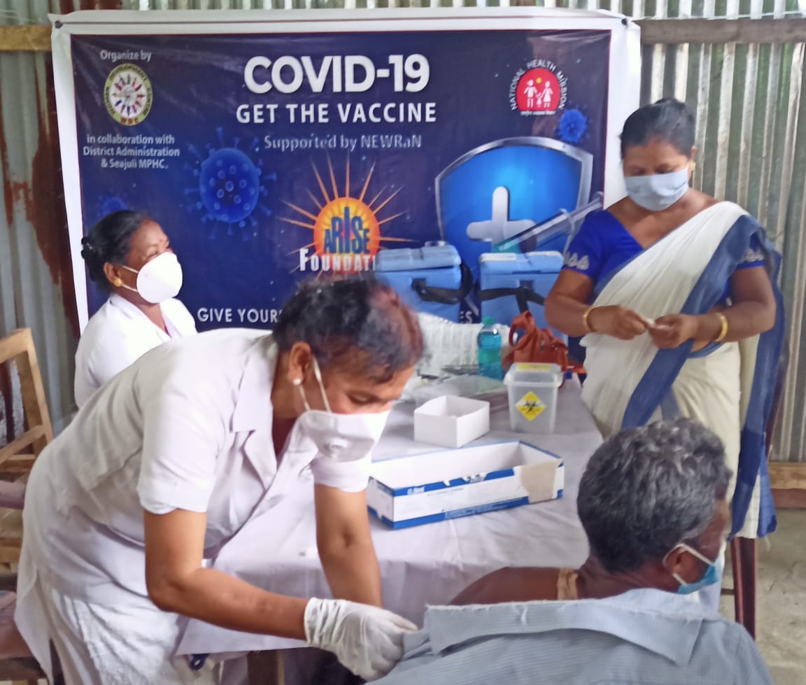 COVID 19 awareness and vaccination program